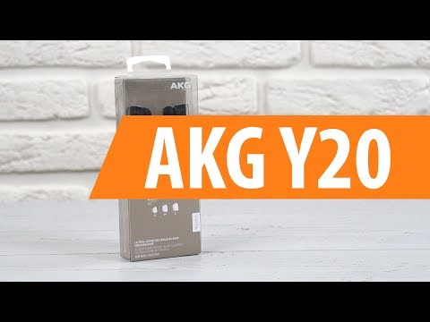 Распаковка AKG Y20 / Unboxing AKG Y20