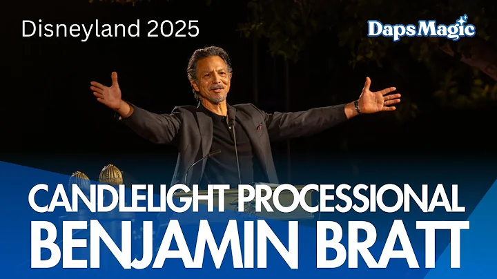 2025 Candlelight Processional at Disneyland with Benjamin Bratt | Saturday, December 6 4K