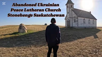 Exploring Abandoned Church. The Church is Abandoned Last More than 70 Years in Saskatchewan. 