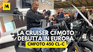 CFMOTO 450 CL-C. La Cruiser cinese debutta in Europa [ENGLISH SUB] Resimi