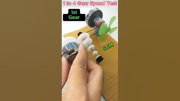 Gear Mechanism • Dc Motor | #dcmotor #tech #youtubeshorts #motor #gear #speed