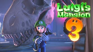 Luigi vs DINOSAUR!! *Luigi's Mansion 3 First Playthrough!!*