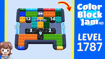 Color Block Jam Level 886 (1787) Solution Walkthrough