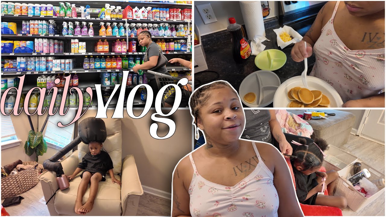 I CANT BELIEVE HE DID THIS + home essentials shopping + hair day for Tj | young mom vlog |