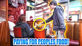 Paying For People's Food At Restaurants!