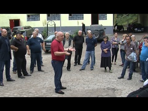 ელგუჯა გოცირიძე მინდელისა და ძიძიგურის სახელობის შახტებზე დასაქმებულ მეშახტეებს შეხვდა