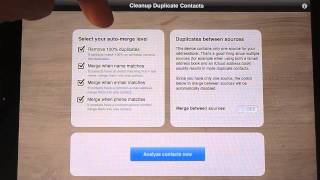 Cleanup Duplicates Contacts App Review iPhone, iPad and iPod Touch! screenshot 5