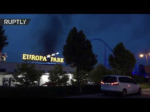 Massive fire rips through Europe’s 2nd largest theme park