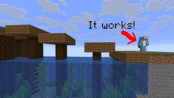 I made a 2D PLATFORMER in MINECRAFT (DEMO VIDEO)