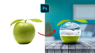 Photo Manipulation in Photoshop | Apple and Fish | Technofy IT #photoshop