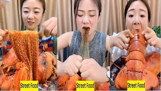 Chinese people eating - Street food - &quot;Super Spicy Octopus, Lobster, Snail&quot; #13