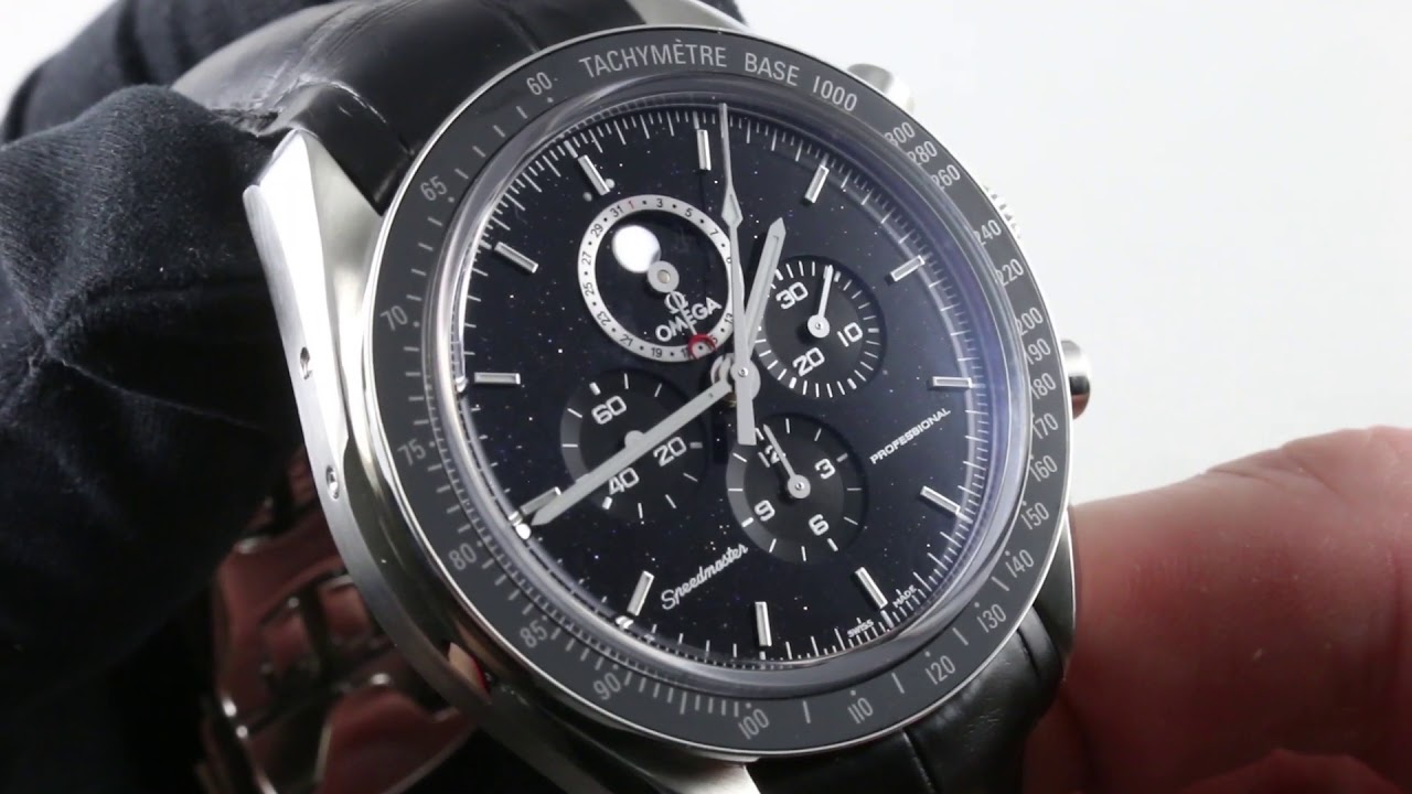 omega speedmaster moon face