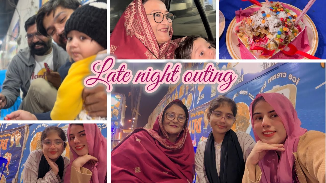 Late night outing 💕✨