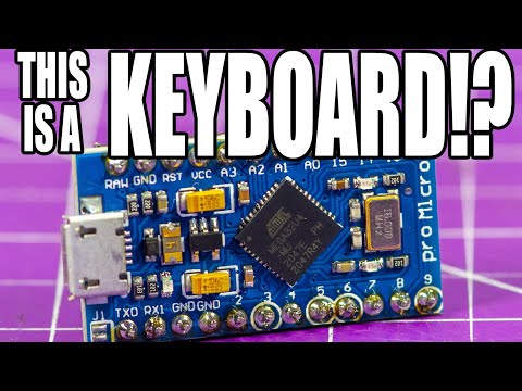 Как превратить Arduino в USB-клавиатуру или мышь! | ATMega32U4
