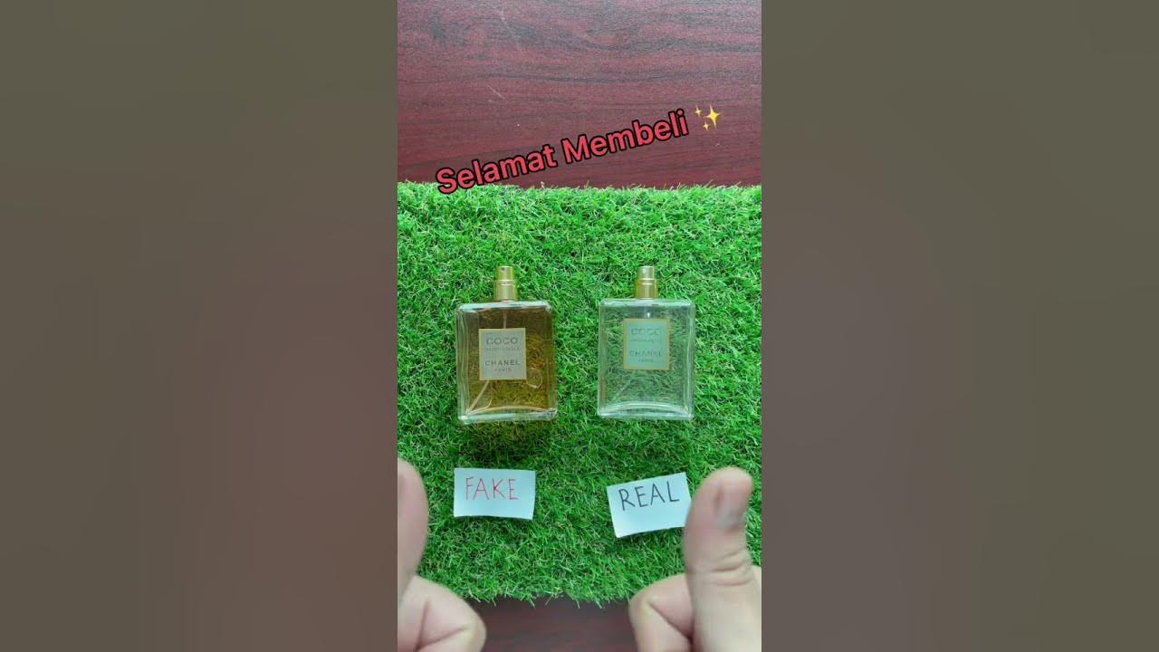 fakecip on X: Fake vs Real Chanel Coco Mademoiselle Intense Perfume   / X