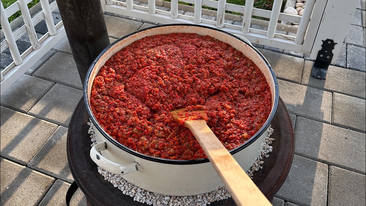 DOMAŠEN Makedonski Ajvar 👌😍😍😍