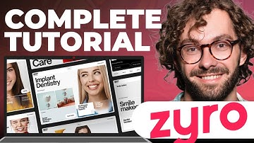 Zyro Website Builder Complete Tutorial for Beginners - Step by Step