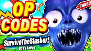 💰x2]🔪Survive the Slasher! - Roblox