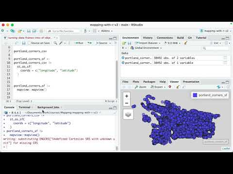 Turning Data Frames Into sf Objects
