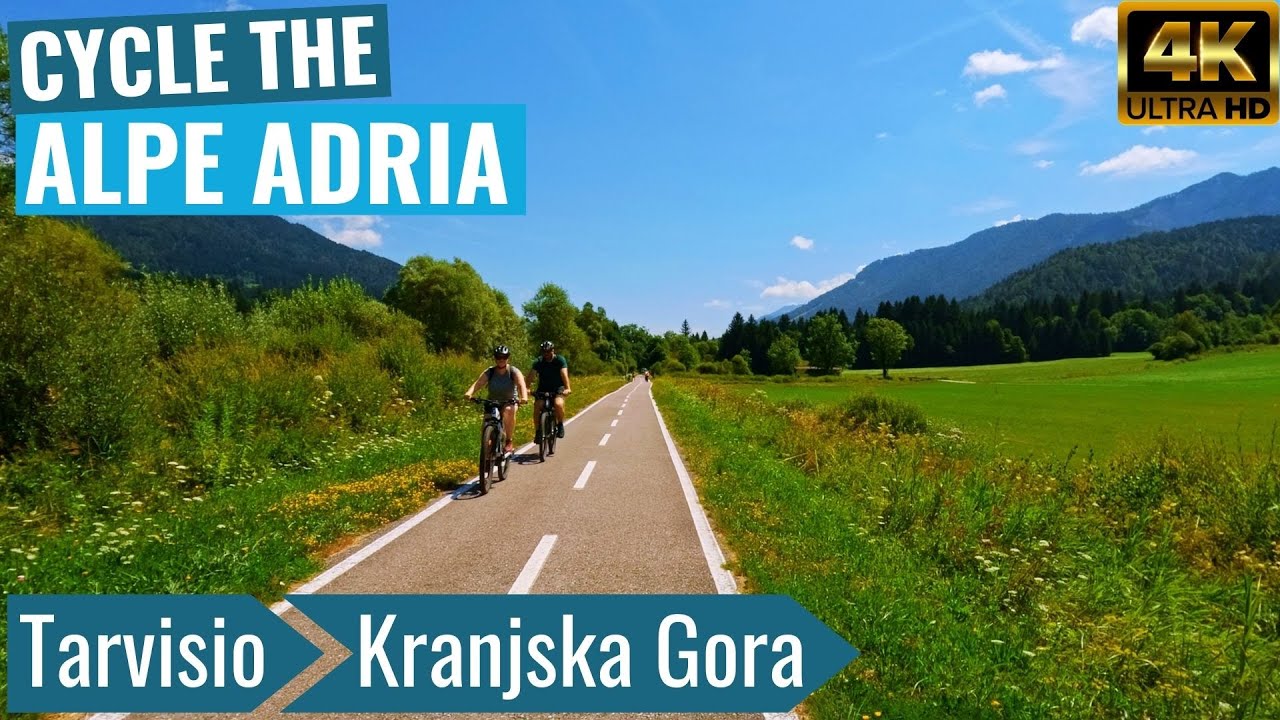 Alpe Adria Excursion: Tarvisio to Kranjska Gora - Indoor Cycling Video without telemetry