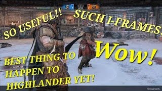 Highlander's New Dodge Attack Is Awesome!