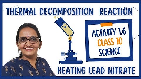 ACTIVITY 1.6 || CLASS 10 ll SCIENCE ll CHAPTER 1 || CBSE/GSEB / NCERT || ANKITA MA
