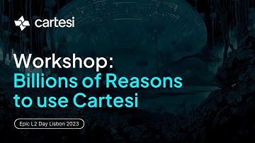 Billions of Reasons to use Cartesi - Epic L2 Day 2023