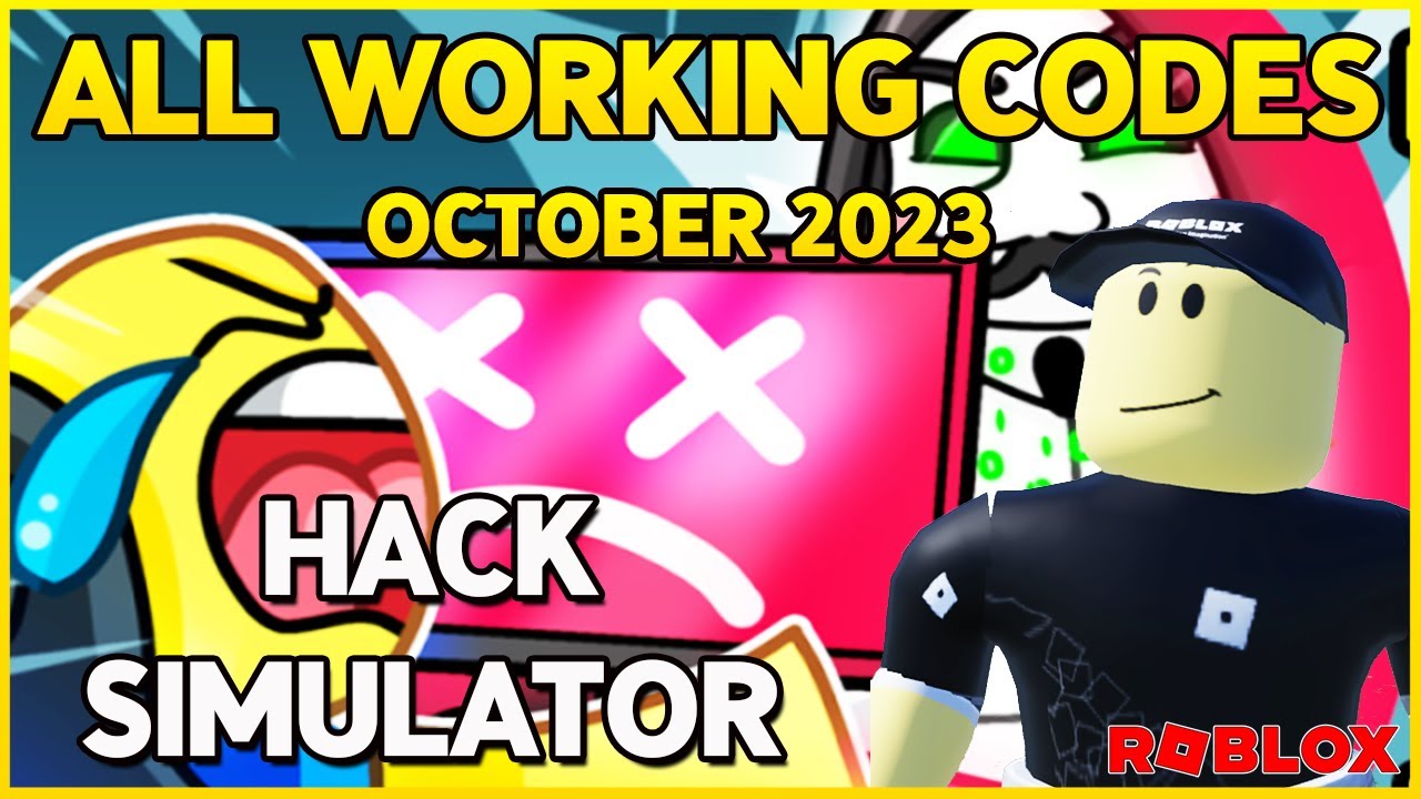 ✓NEW✓ALL WORKING CODES for 👑HACK SIMULATOR👑 Roblox October 2023 👑 Codes  for Roblox TV 