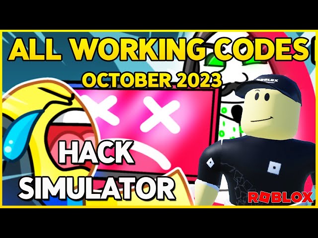 Hack Simulator Codes (October 2023) - Touch, Tap, Play