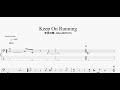 Keep On Running 【菅田将暉&times;OKAMOTO'S】 ベースtab譜