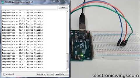 Temperature Sensing Using LM35 with Arduino