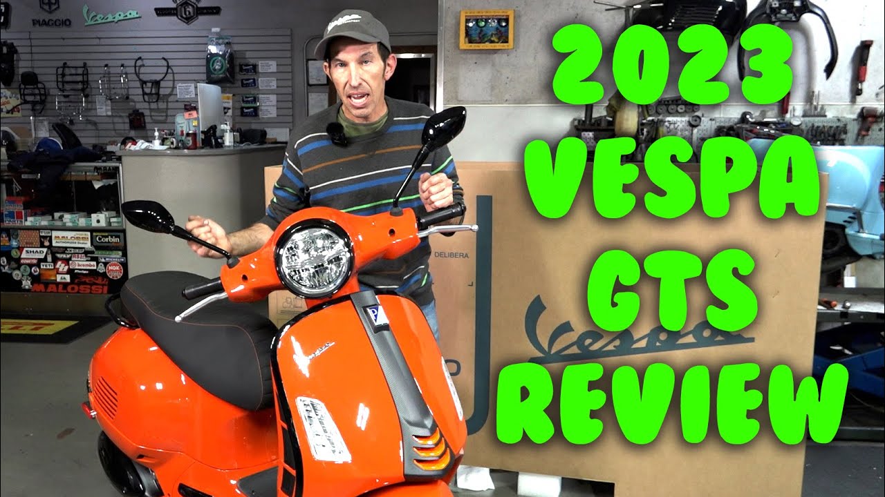 2023 Vespa GTS 300 Super Sport HPE 2 Robot's Full Review 