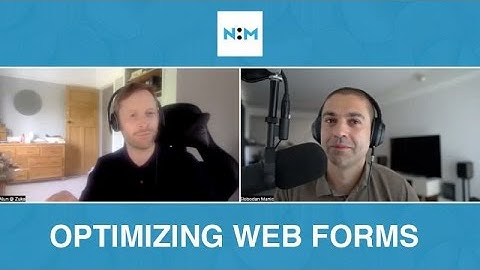 Optimizing Web Forms with No Hacks Marketing