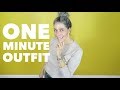 ONE MINUTE OUTFIT #11 FOR WOMEN OVER 50 | Rocking Fashion &amp; Life in my 50&#39;s