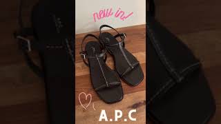 New in! A.P.C Alba Sandals #shorts
Loving my new sandals from A.P.C! Really well made and comfortable. Looking forward to rocking these this summer! #apc New in! A.P.C Alba Sandals #shorts
