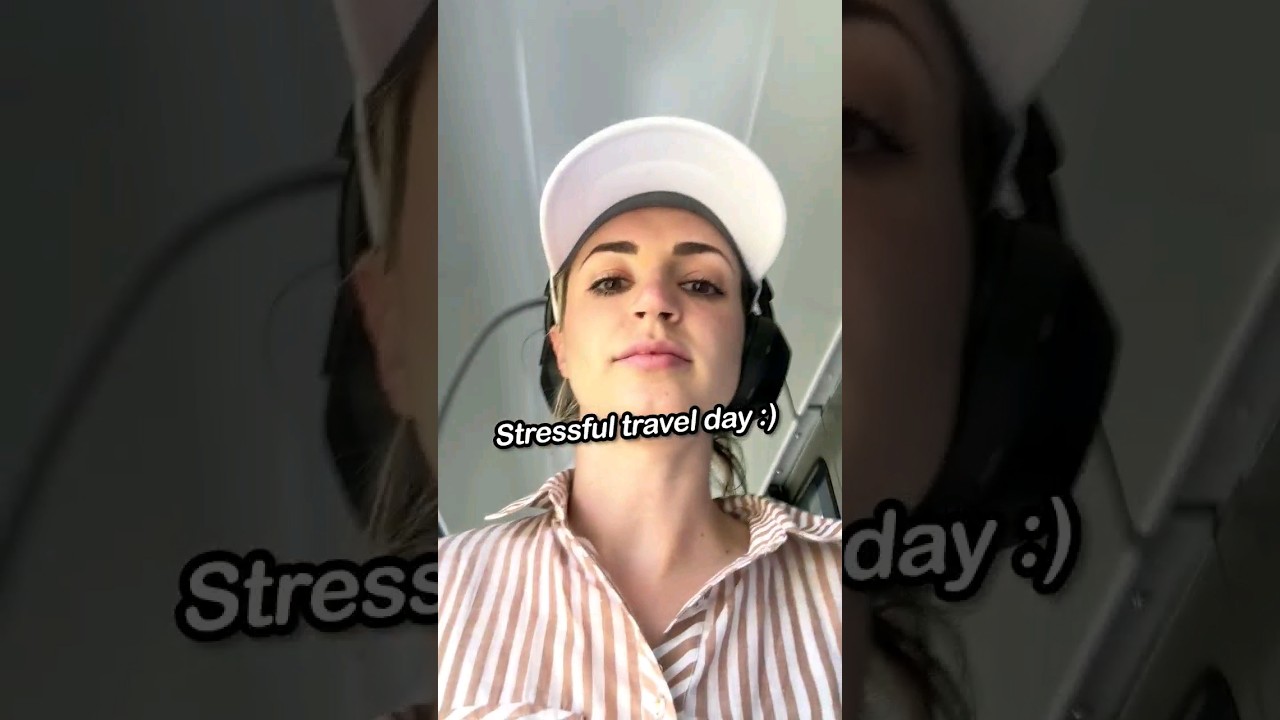 A particularly stressful travel day #asmr #shorts