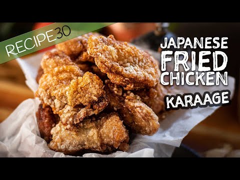 Japanese fried chicken or Karaage