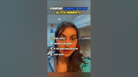 Ranking the funniest brain glitch moments #shorts #funny #viral