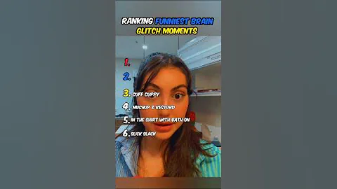 Ranking the funniest brain glitch moments #shorts #funny #viral