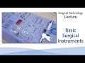 Basic surgical instruments