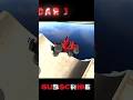 Thar Car Flying Jump 🚗💥 | Indian Bike Driving 3D Mega Ramp #shorts