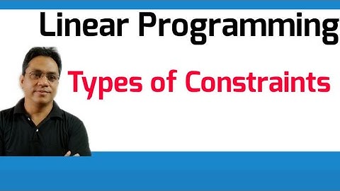 Binding,Non-Binding,Redundant constraints  in Linear Programming Problem(LPP)   Lec-6 | Hindi