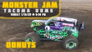 Monster Jam Tacoma 2025 - Donuts (Sunday 6:30)