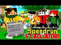 SPEEDRUN in CREATIVA vs 5 CACCIATORI SU MINECRAFT