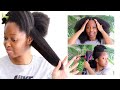 HOW I BLOW DRY MY LONG NATURAL HAIR WITH THE REVLON ONE STEP HAIR DRYER BRUSH | NATURAL HAIR CARE