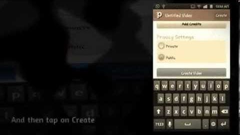 How To Create Video Using Picovico Android App - Slideshow Maker