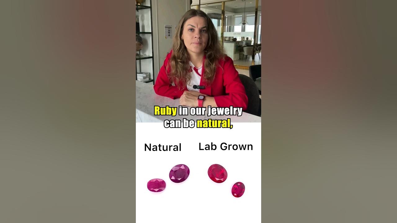 How are real rubies formed, lab rubies made 🤩 YouTube