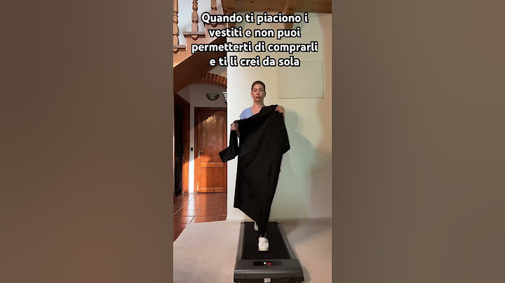 Quando ti piacciono i vestiti ma non puoi permetterti di comprarli e ti li crei da sola. #handmade