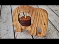 Making a Wooden Elephant Baby Rattle Toy Making a Wooden Elephant Baby Rattle Toy