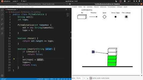 Estrutura de Dados - Pilha Estatica em Java